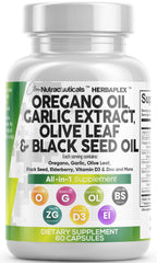 Clean Nutra Oregano Oil Capsules pack displaying immune support potential.