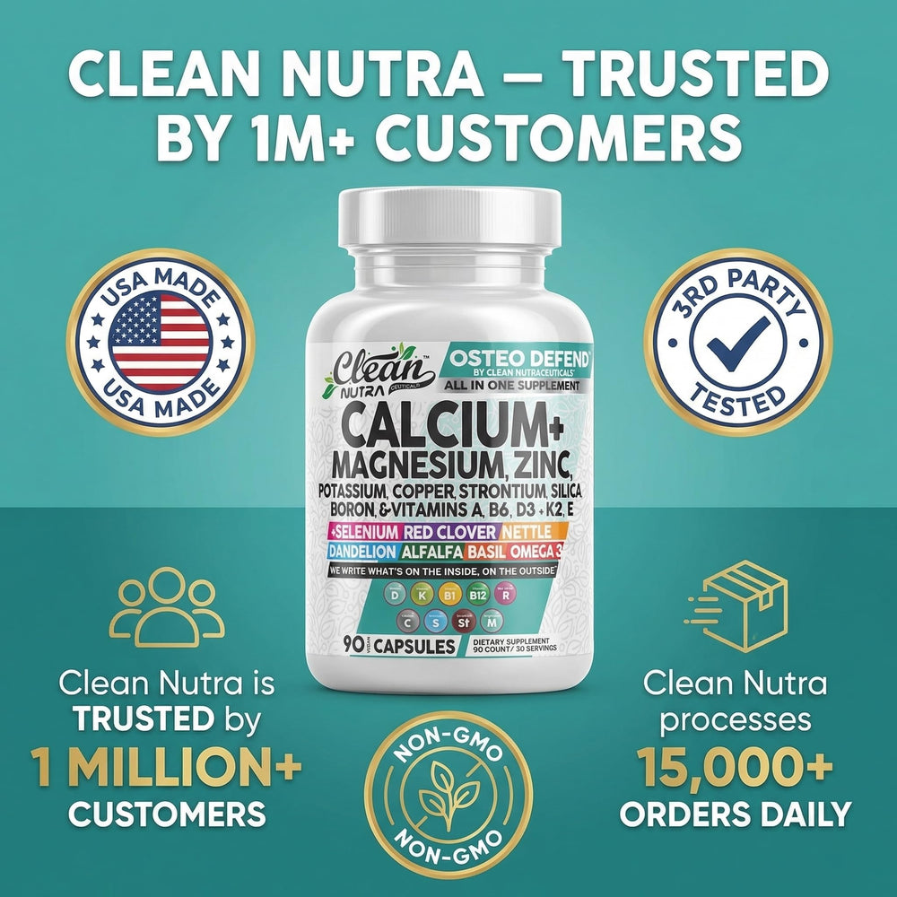 Osteo Defend visual highlighting omega-3 components for overall wellness.