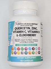 Clean Nutra Q Defend bottle side angle highlighting travel-friendly capsules