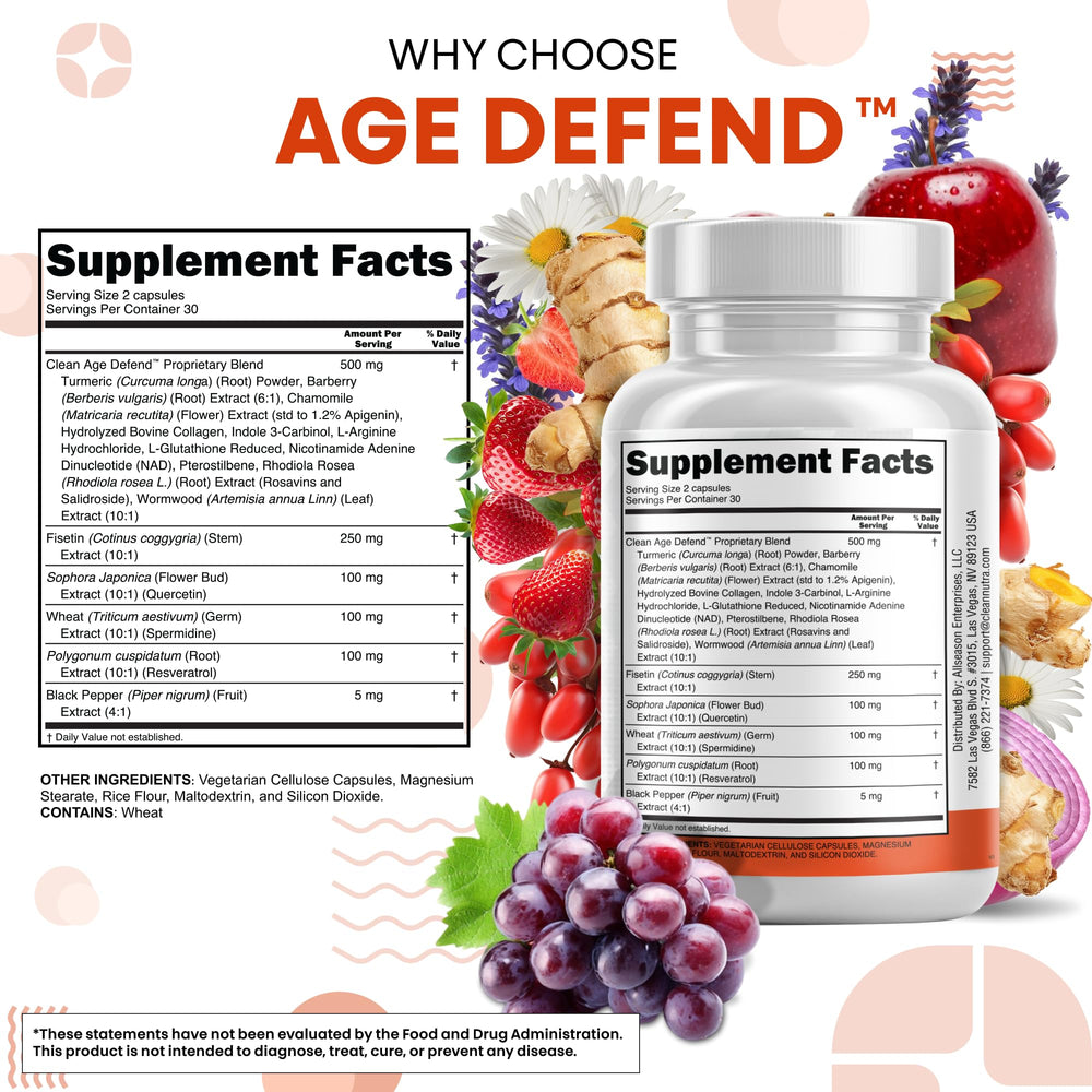 Clean Nutra spermidine and artemisinin combination promotes autophagy synergy