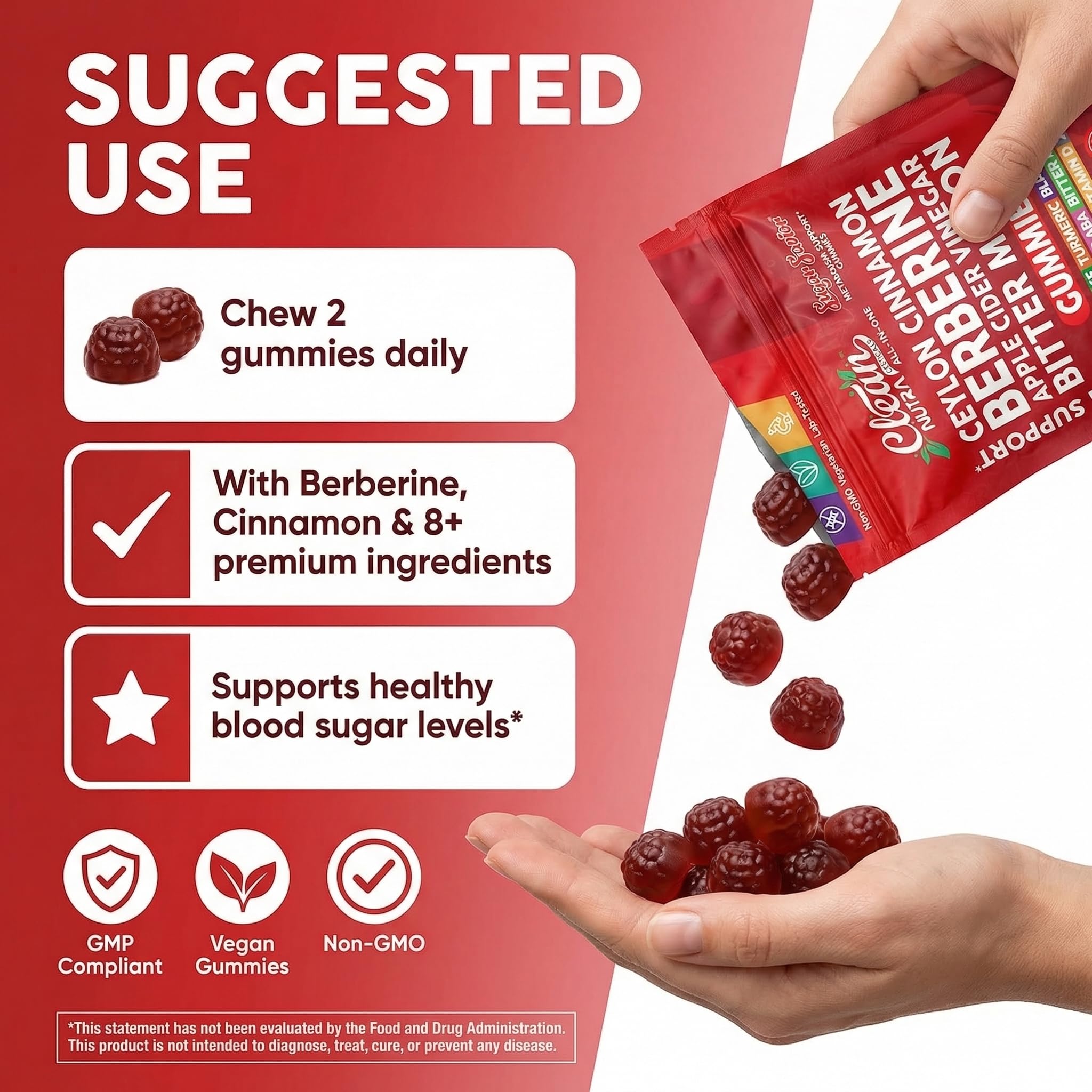 Clean Nutra Sugar Savior bitter melon gummies pair natural sweetness with balanced meals.