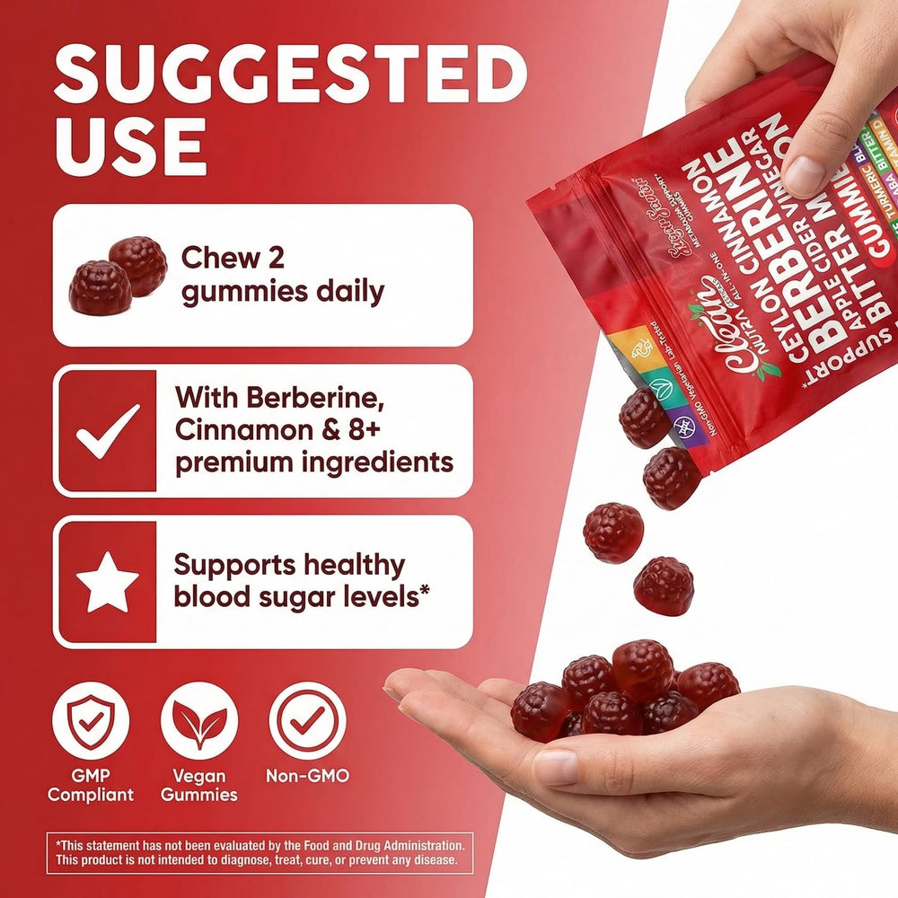 Clean Nutra Sugar Savior bitter melon gummies pair natural sweetness with balanced meals.