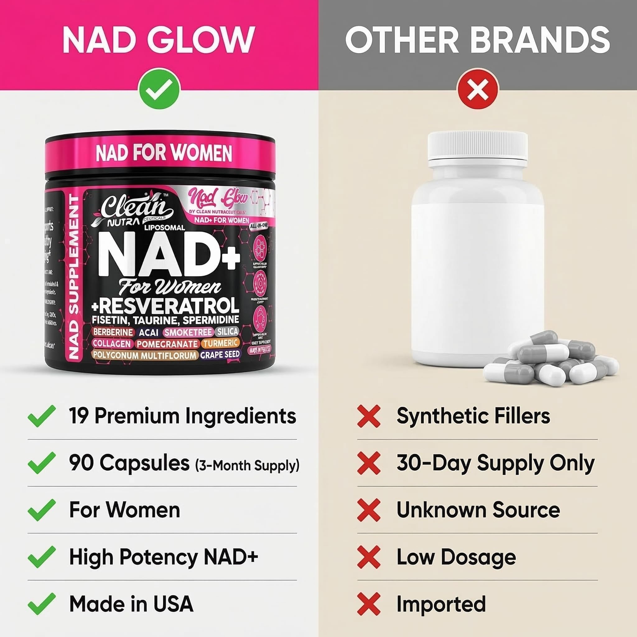 Clean Nutra vitamin E capsules support immune vitality and skin health.