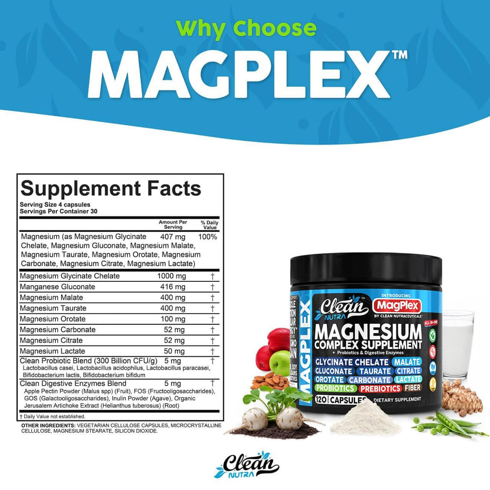 Clean Nutraceuticals 8in1 prebiotics highlight gut-friendly nutrition and probiotic balance.