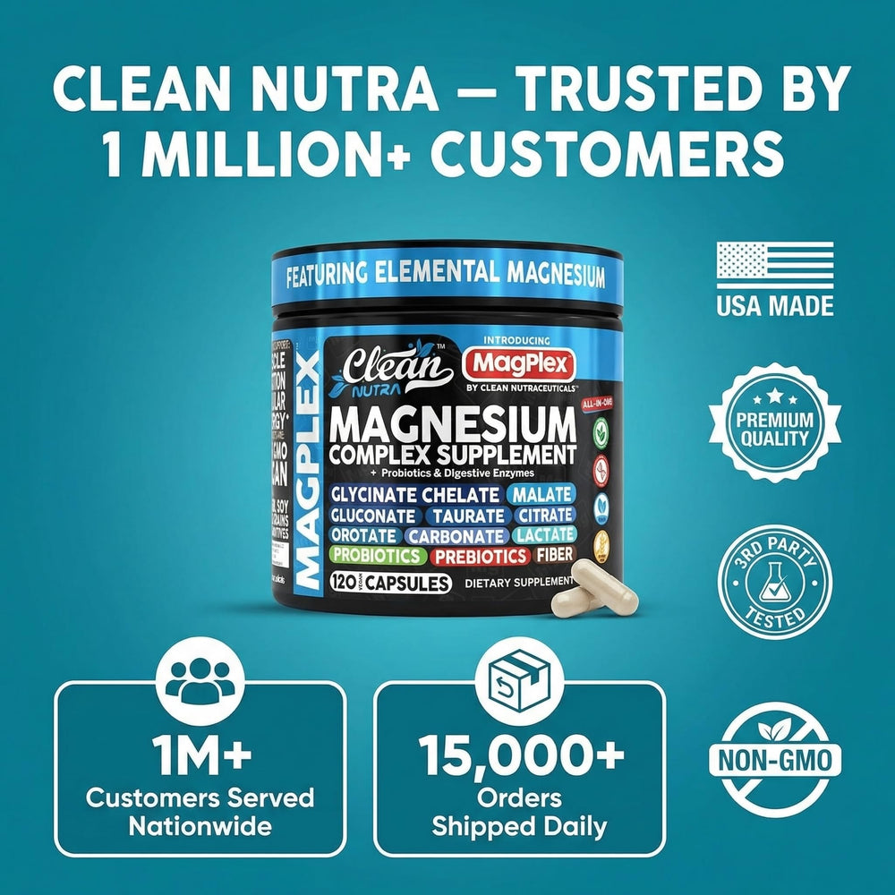 Clean Nutraceuticals 8in1 ready-to-take capsules on a bottle top for daily routine.