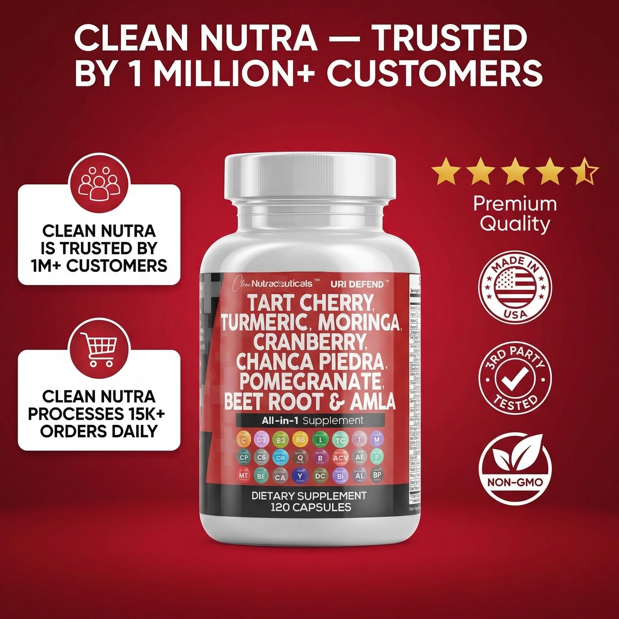 Clean Nutraceuticals Apple Cider Vinegar ACV Boost bottle for daily habit