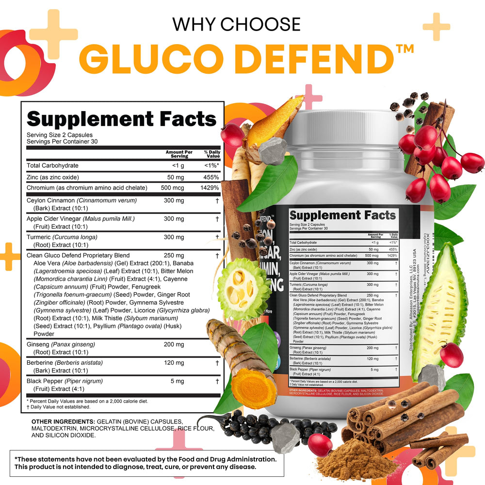 Clean Nutraceuticals Gluco Defend Apple Cider Vinegar bottle with the mother, daily routine