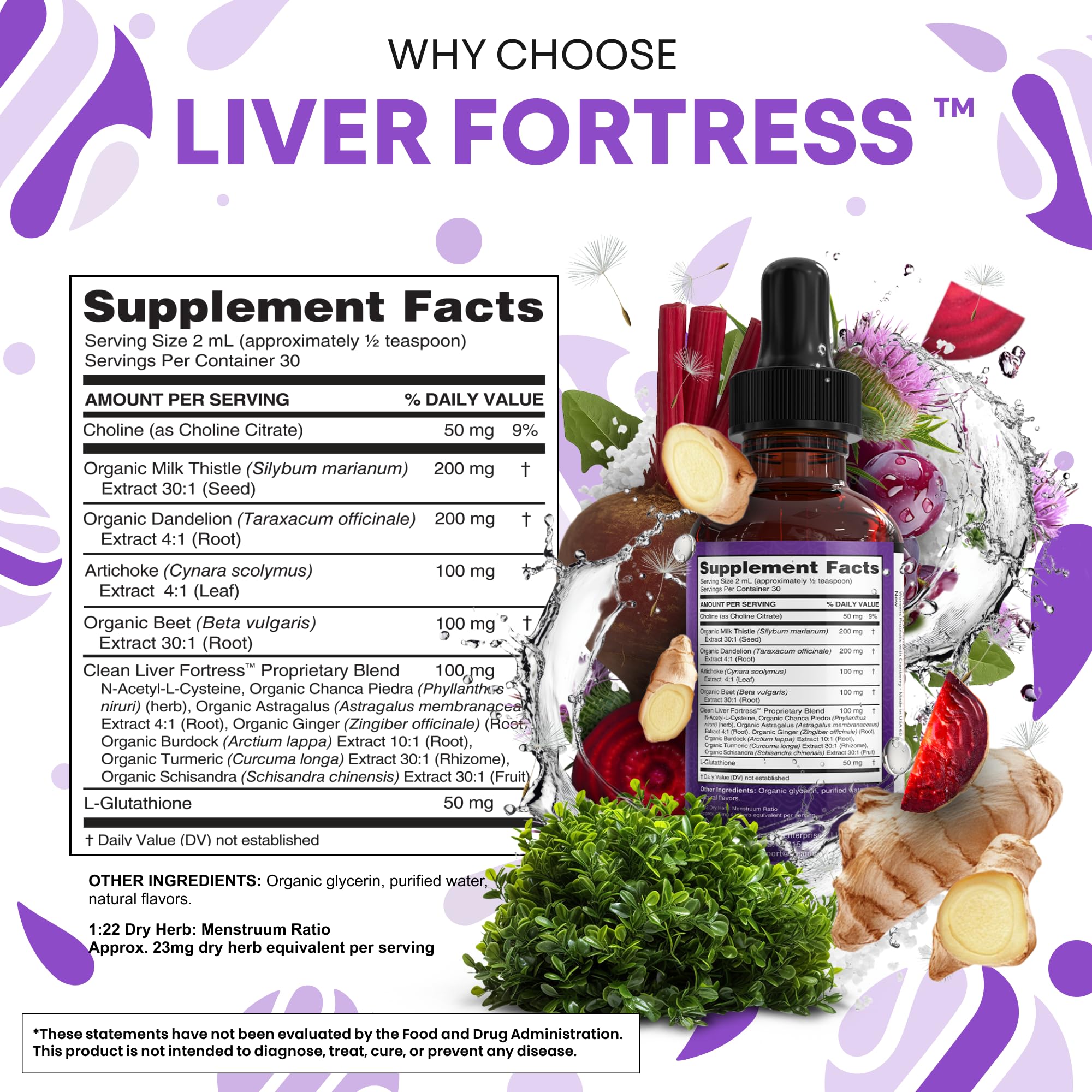 Clean Nutraceuticals artichoke extract liquid supports digestion