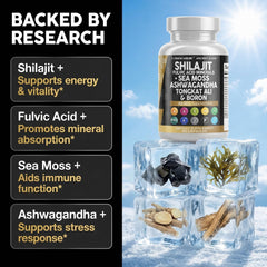 Clean Nutraceuticals Ashwagandha bottle scene for calm focus and stress relief potential.