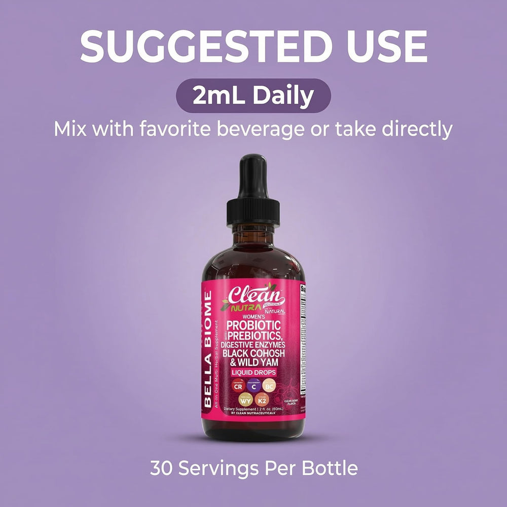Bella Biotics hormonal balance support in routine for women.