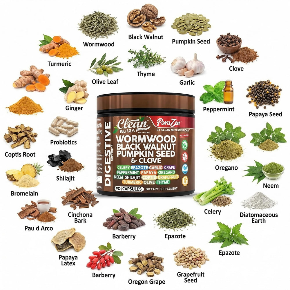 Clean Nutraceuticals celery stalk extract capsule signals light gut support.