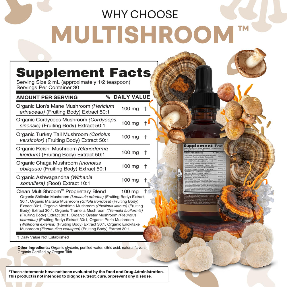 Clean Nutraceuticals cordyceps extract for energizing daily routine