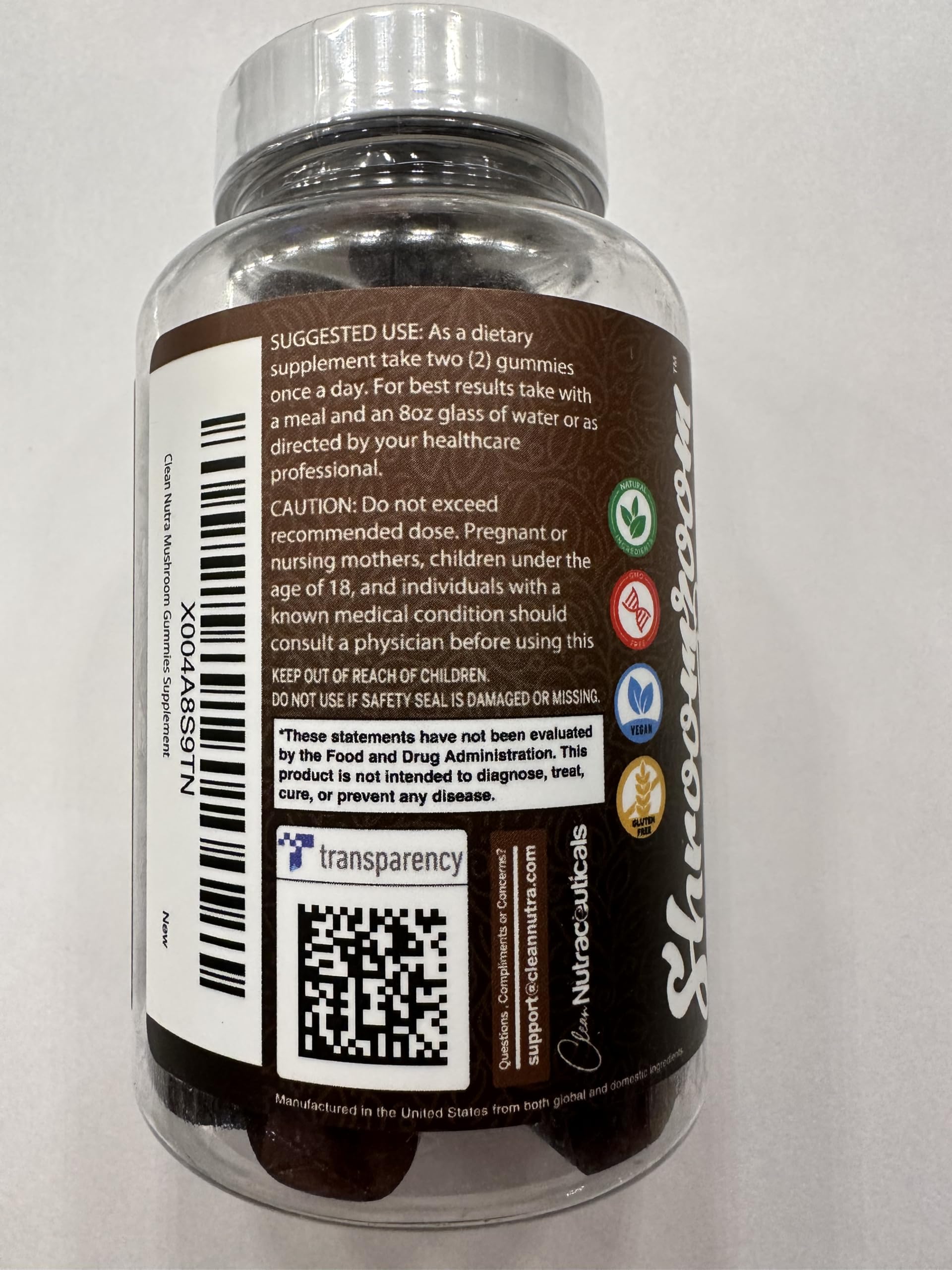 Clean Nutraceuticals Cordyceps gummies may boost energy and stamina.