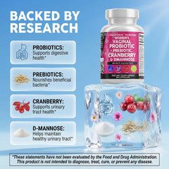 Clean Nutraceuticals cranberry D-Mannose capsules supporting urinary comfort.