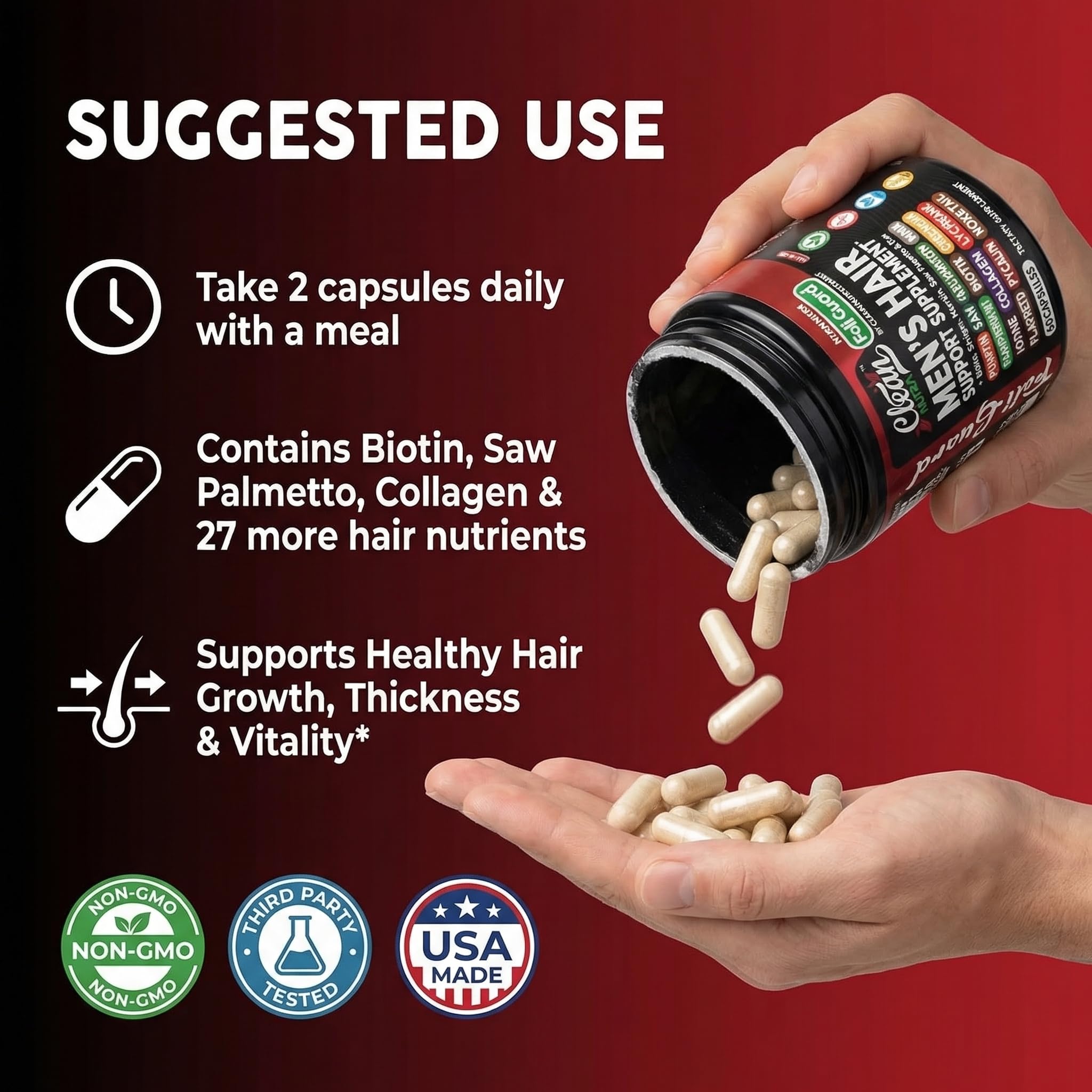 Clean Nutraceuticals Foli Guard bottle on desk, easy everyday supplement routine.