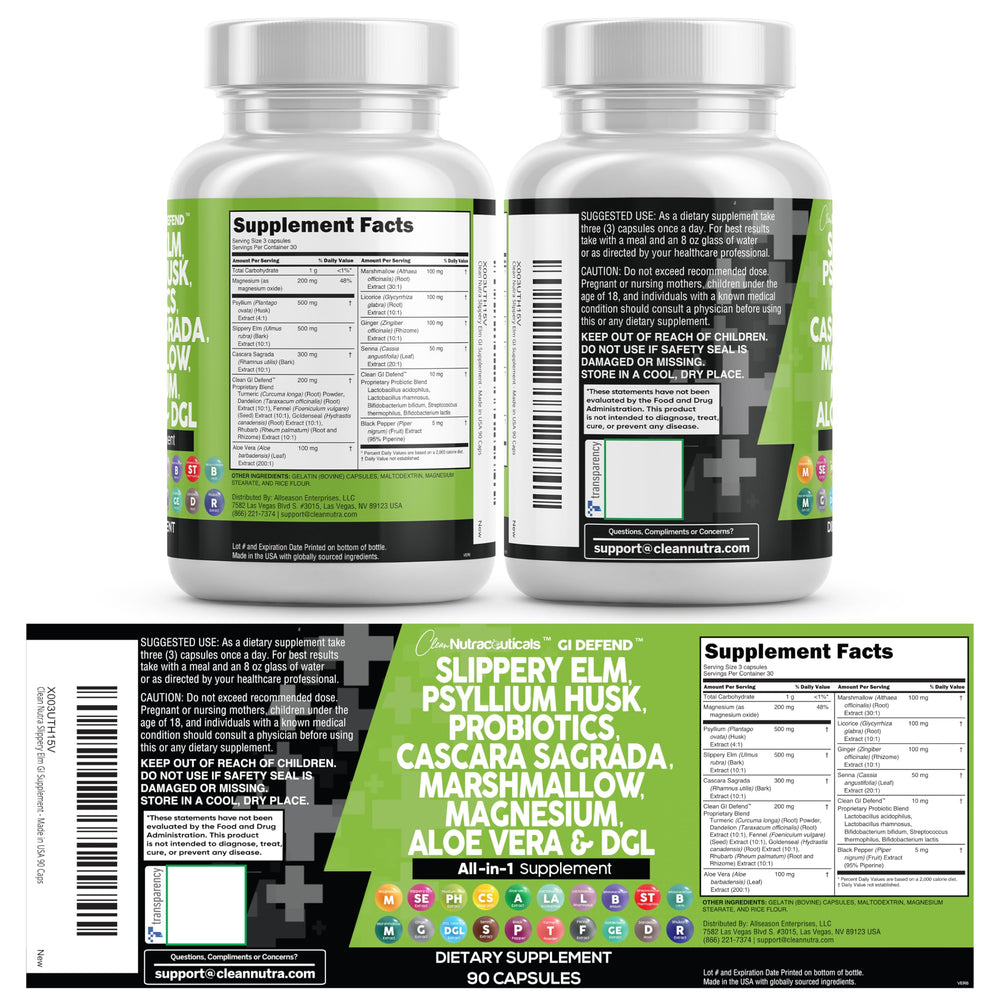Clean Nutraceuticals GI Defend digest scene highlights convenient daily use.