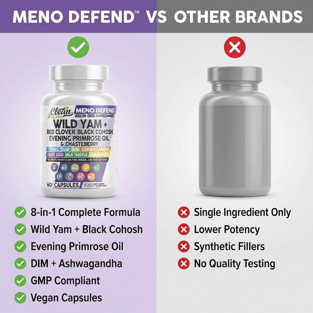 Clean Nutraceuticals grape seed extract capsules on bottle for antioxidant support