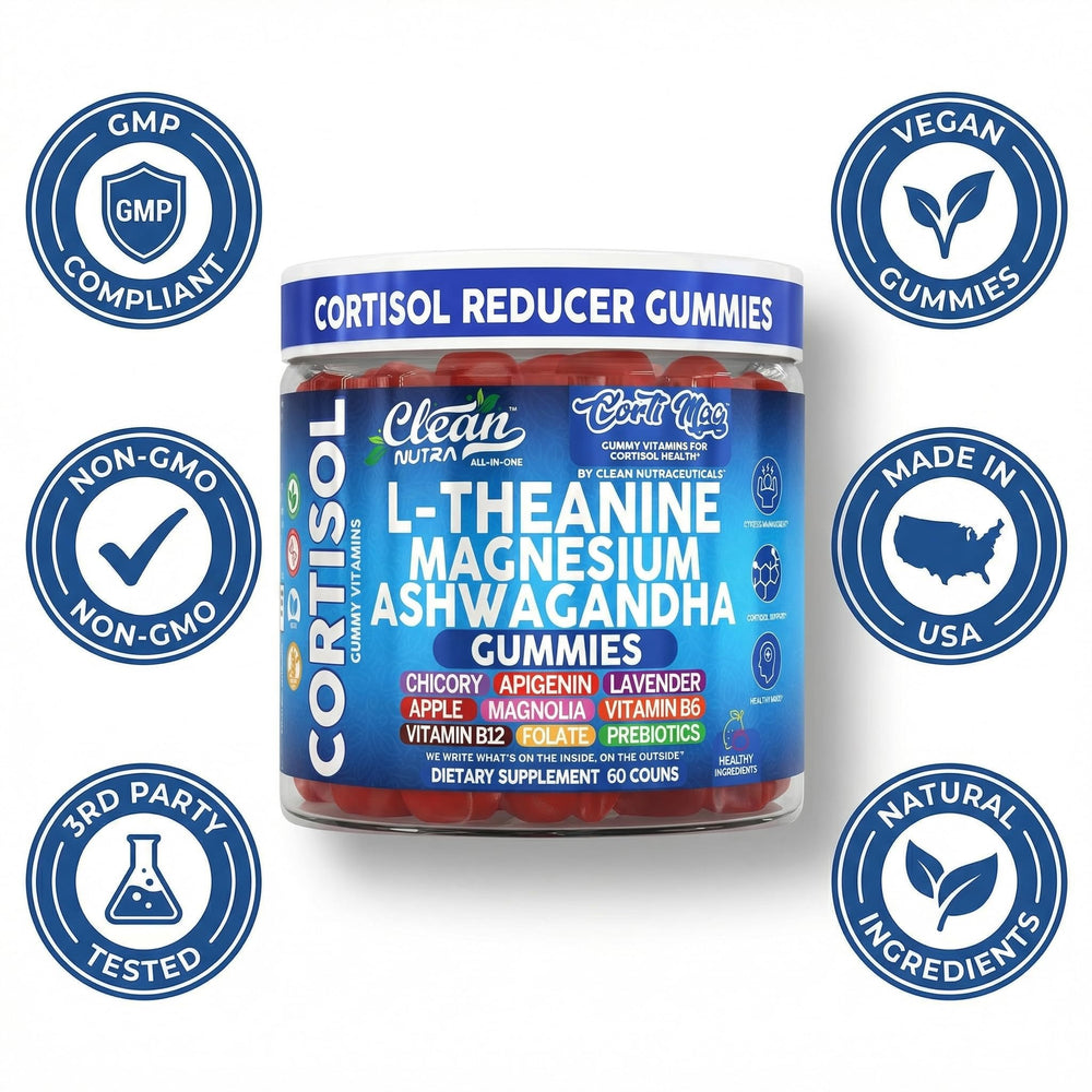 Clean Nutraceuticals Galactooligosaccharides GOS gummies jar promoting microbiome signaling