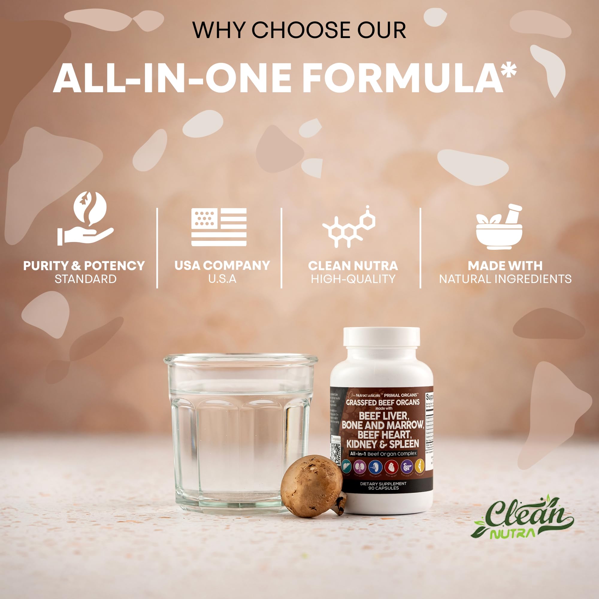 Clean Nutraceuticals high-nutrient liver blend suited for active lifestyles