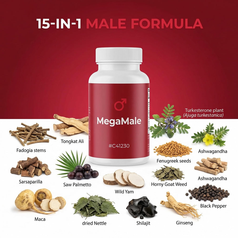 Clean Nutraceuticals ingredient blend label closeup showing the 16 ingredients.