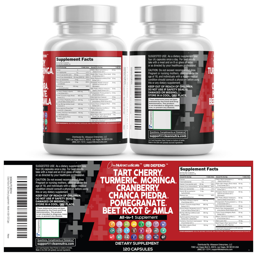 Clean Nutraceuticals L-Selenomethionine Supplement bottle for balanced nutrition