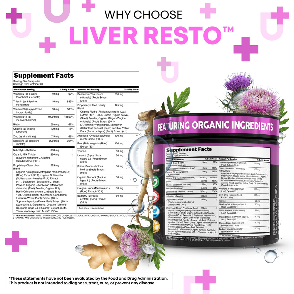 Box of Clean Nutraceuticals Liver Cleanse Detox capsules for on-the-go routine.