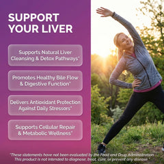 Clean Nutraceuticals Liver Cleanse capsules for a convenient daily detox routine.