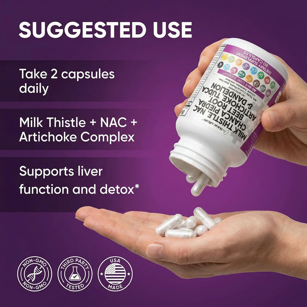 Milk thistle seeds image representing a core Liver Defend component