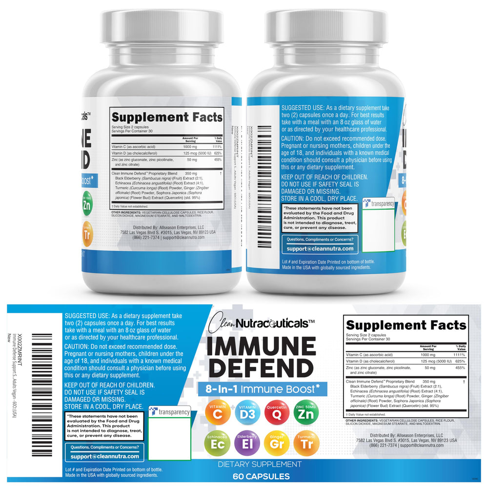 Clean Nutraceuticals USA-made facility seal indicating quality assurance