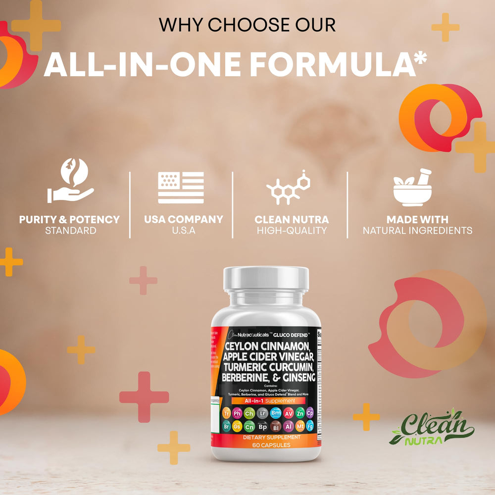 Clean Nutraceuticals Gluco Defend milk thistle and bitter melon ingredients label