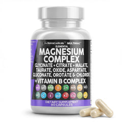Clean Nutraceuticals MultiMag bottle front showing all-in-one magnesium support.
