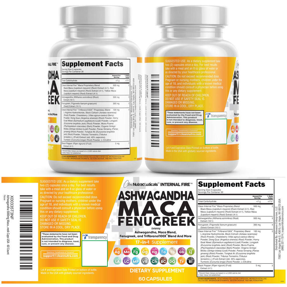 Front-facing Clean Nutraceuticals box on a counter conveys clean packaging and trust