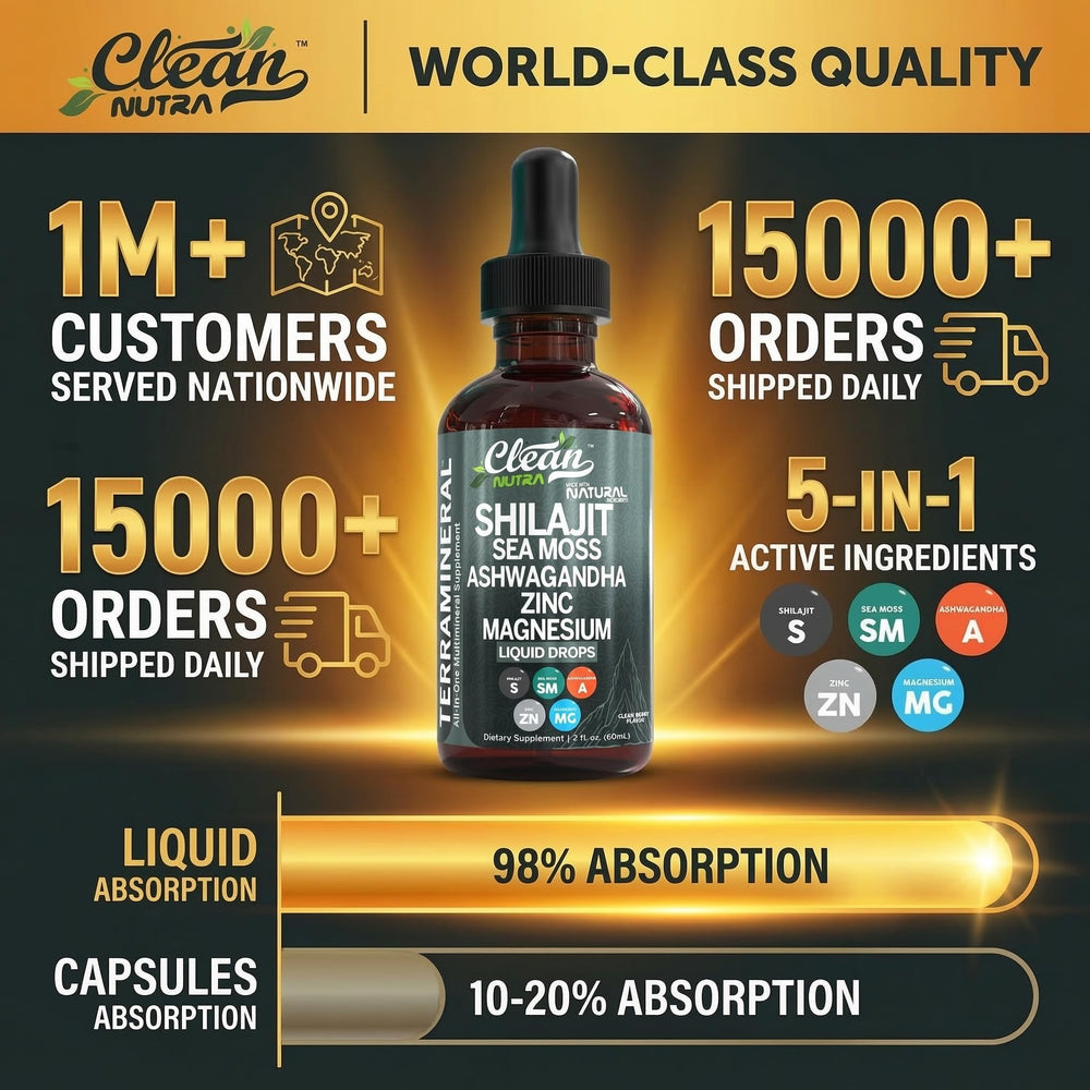 Clean Nutraceuticals Skin vitality drops bottle highlighting mineral support