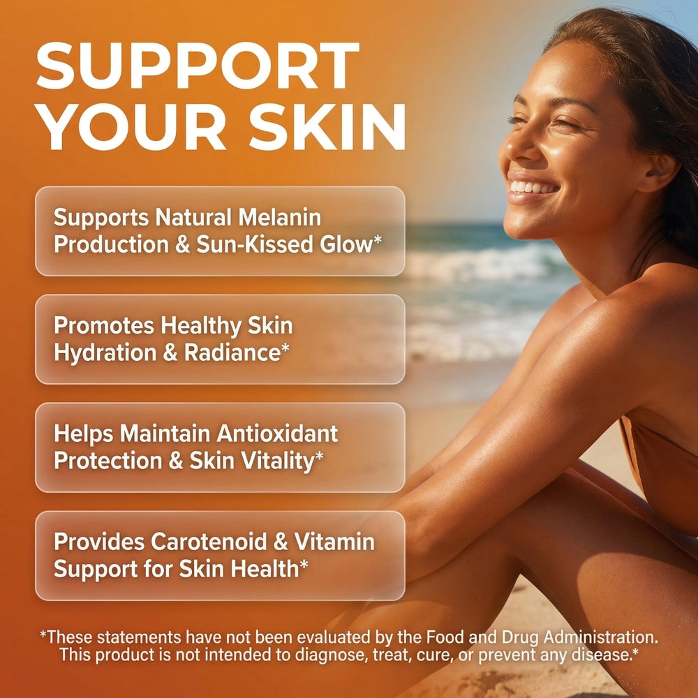 Clean Nutraceuticals Solar Skin back label highlights key nutrients