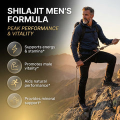 Clean Nutraceuticals Tongkat Ali capsules label close-up for male wellness and endurance.