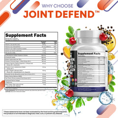Turmeric curcumin visual with Joint Defend for flexibility support