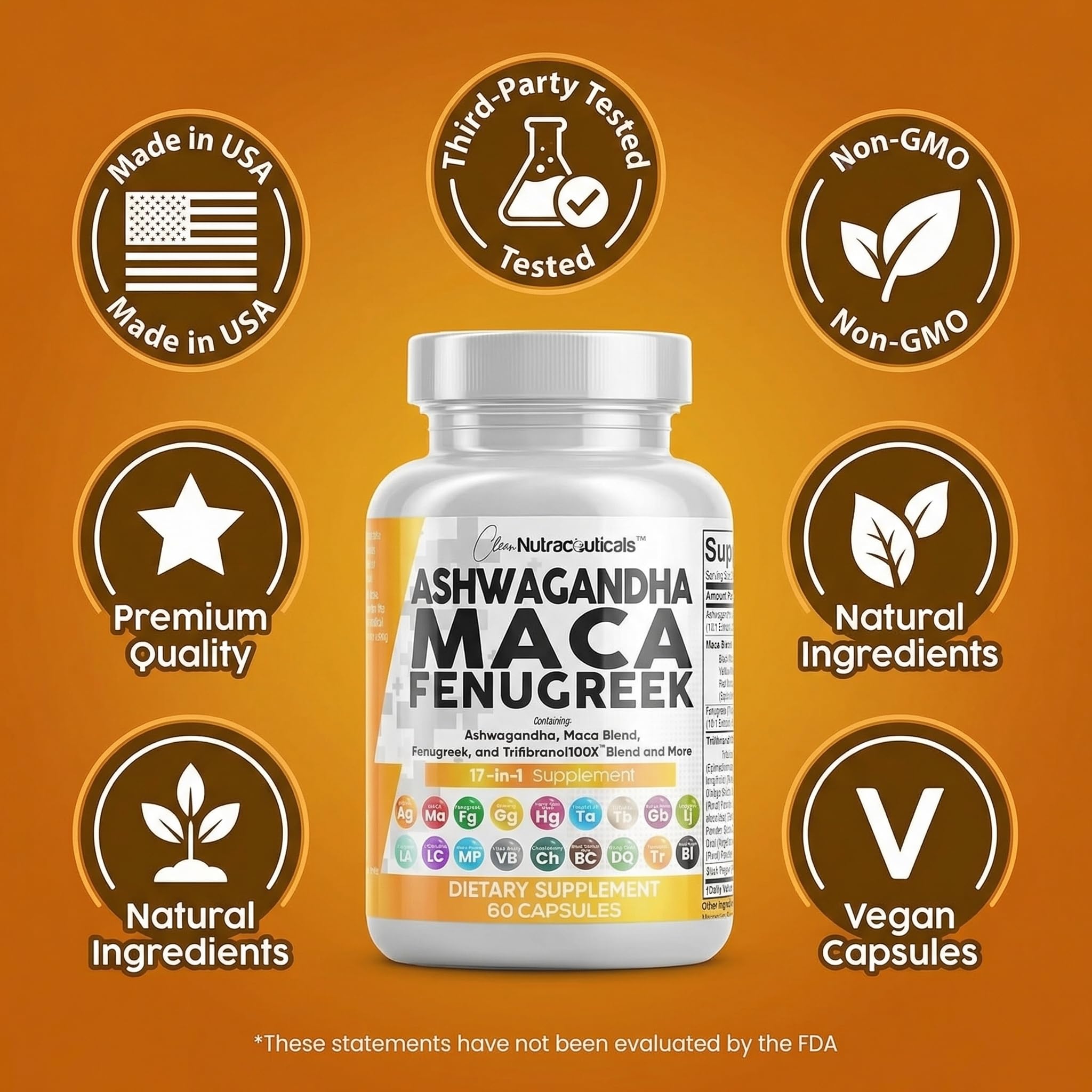 Two capsules with water beside them demonstrate an easy daily regimen