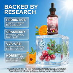 Cranberry ingredient detail from Clean Nutraceuticals VBiotic highlighting natural support.