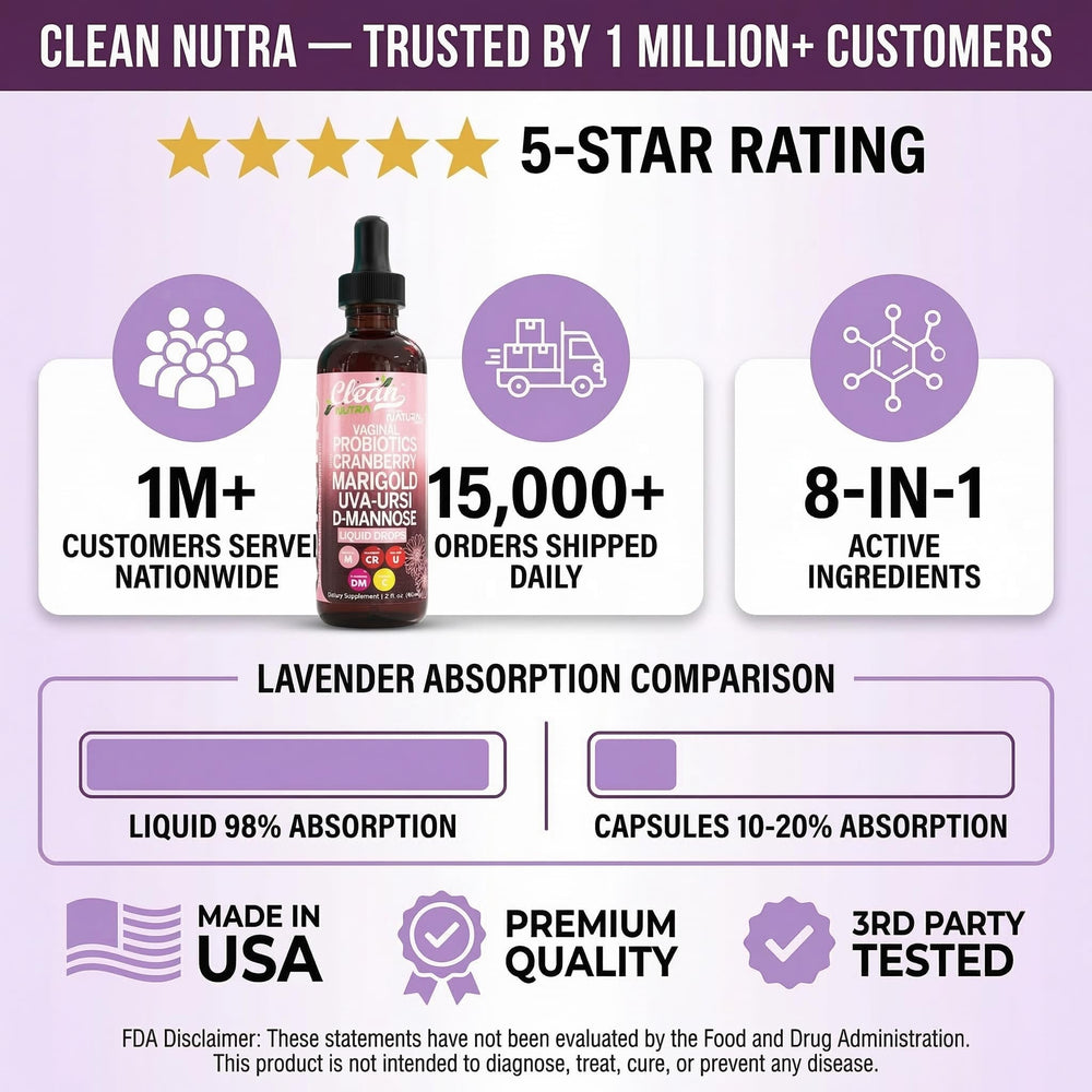 Packaging shot of Clean Nutraceuticals VBiotic showing label and bottle.
