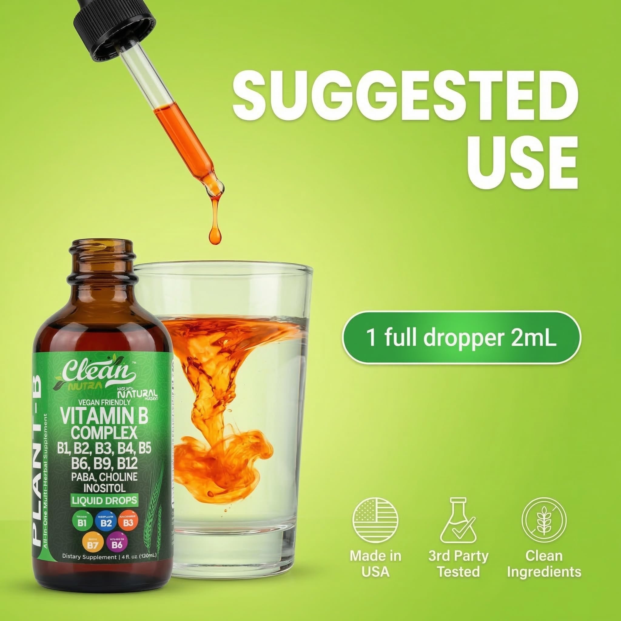 Beet root and spirulina ingredients in the drops for gut and immune health