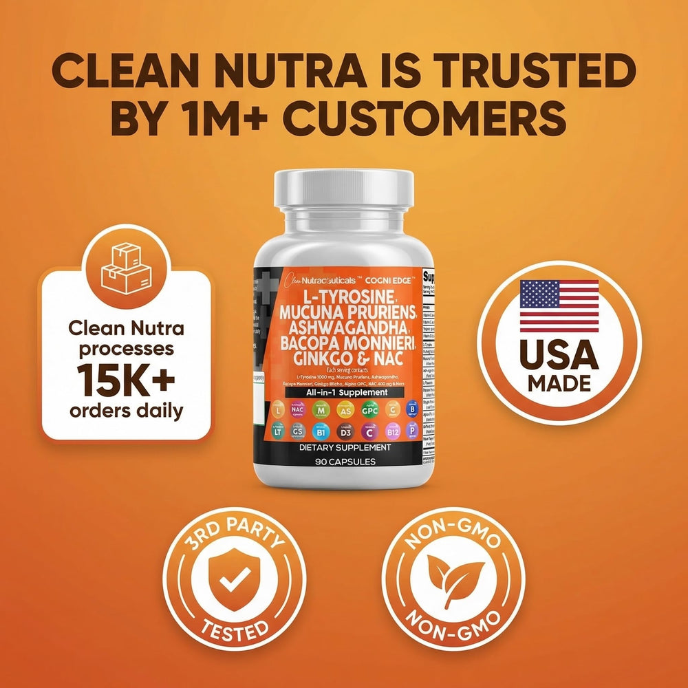 Clean Nutraceuticals vitamin C and B vitamins bundle