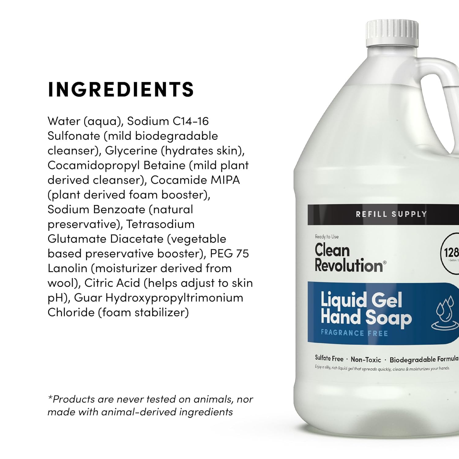 Clean Revolution family-safe ingredients reassure mindful households