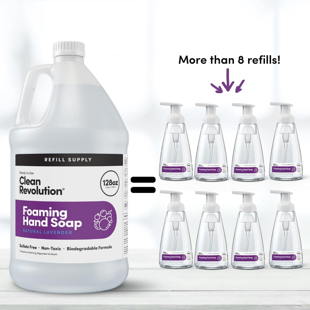 Clean Revolution recyclable packaging supports sustainable disposal.