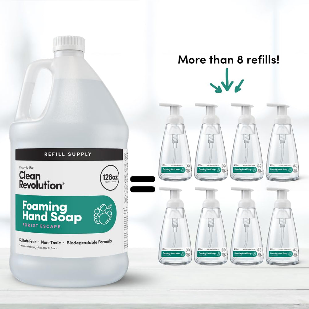 Label highlights safe, EPA Safer Choice ingredients from Clean Revolution.
