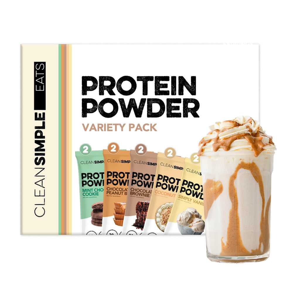 Clean Simple Eats Variety Pack front view for on-the-go protein discovery