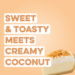 Clean Simple Eats whey coconut cream dry scoop highlights convenient serving