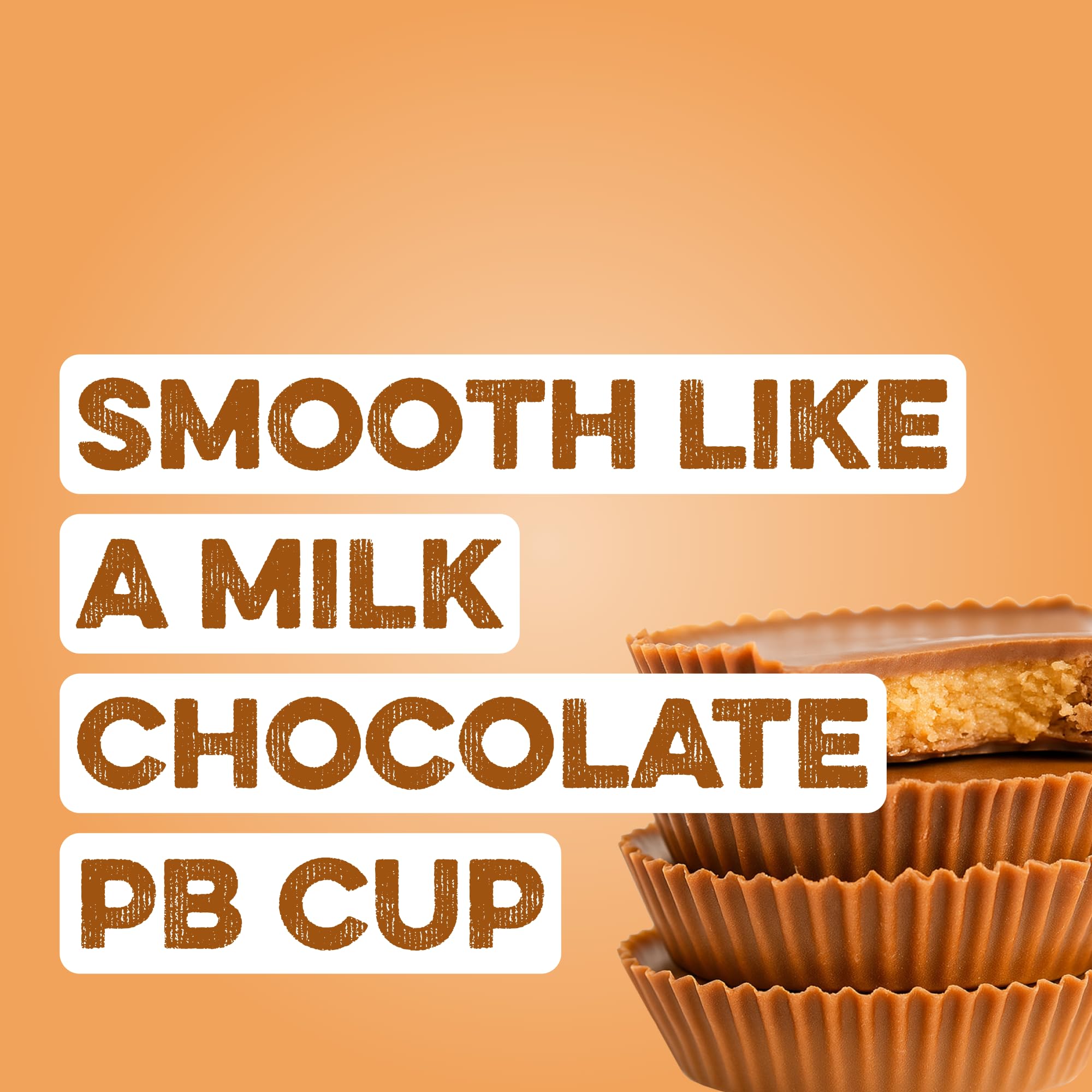 Clean Simple Eats chocolate peanut butter shake image, smooth texture for convenient protein on the go.
