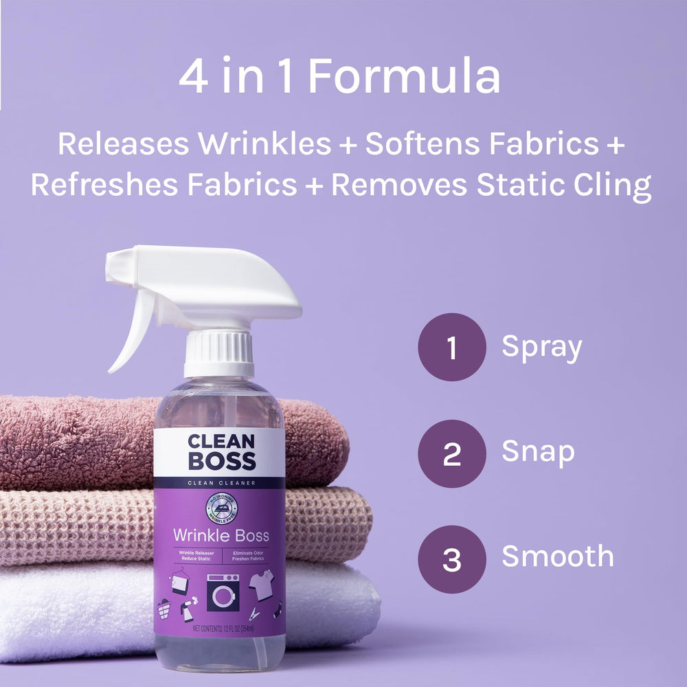 Travel-size Wrinkle Guard pocket-friendly for on-the-go touch-ups