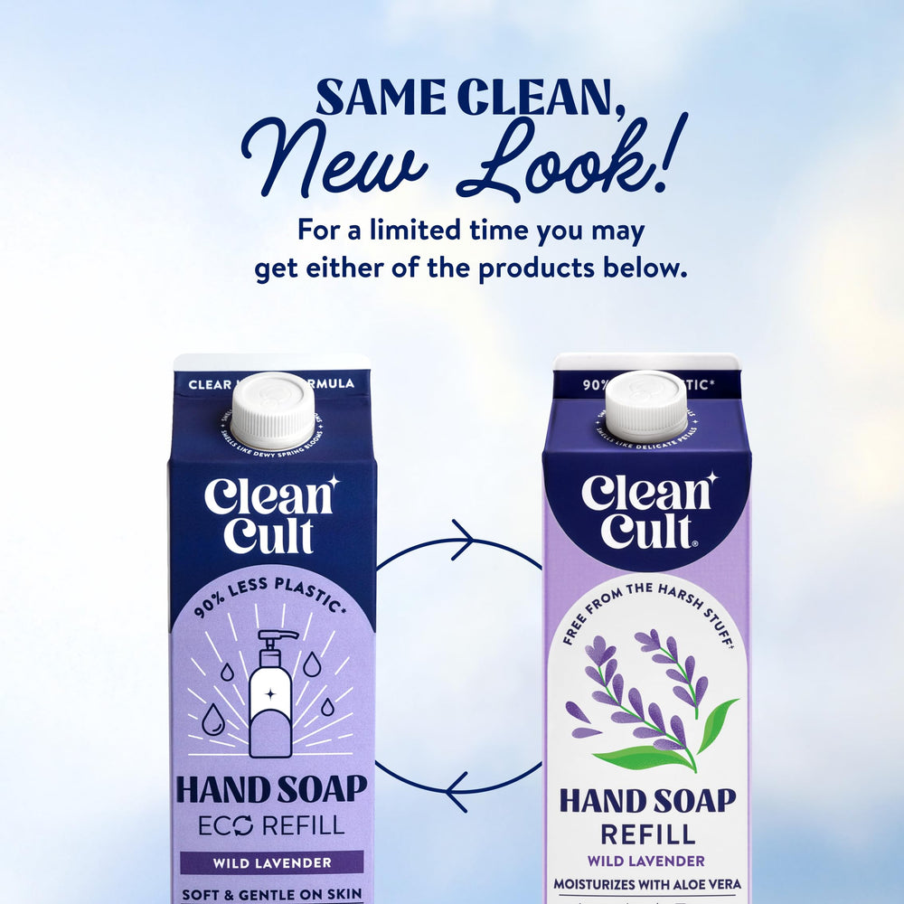 CleanCult Free from dyes and parabens for a cleaner routine