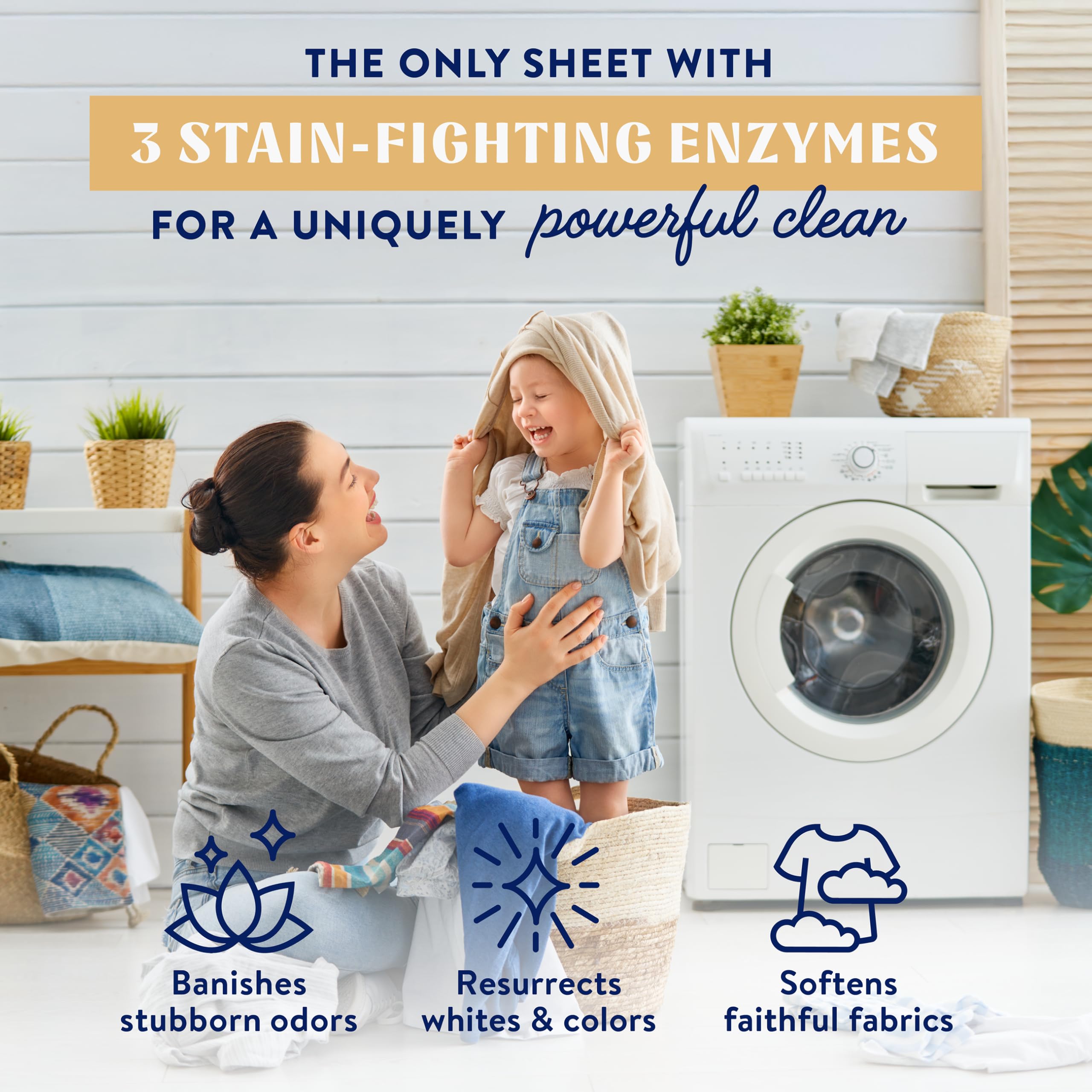 Cleancult sheets dissolving in water showing fast stain fighting action.